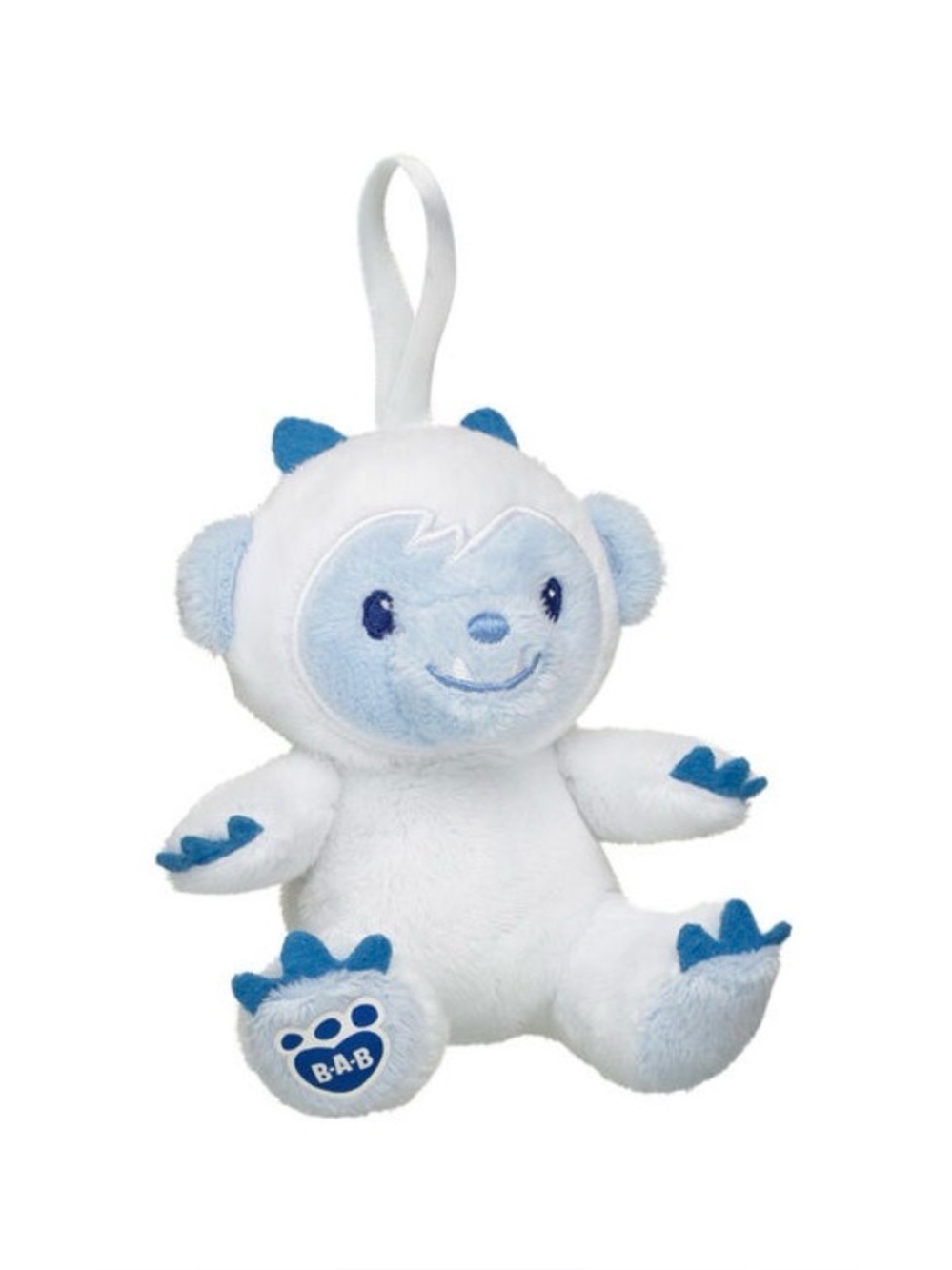Build-A-Bear “Yeti Teddy” adorable snow monster Christmas Holiday Ornament